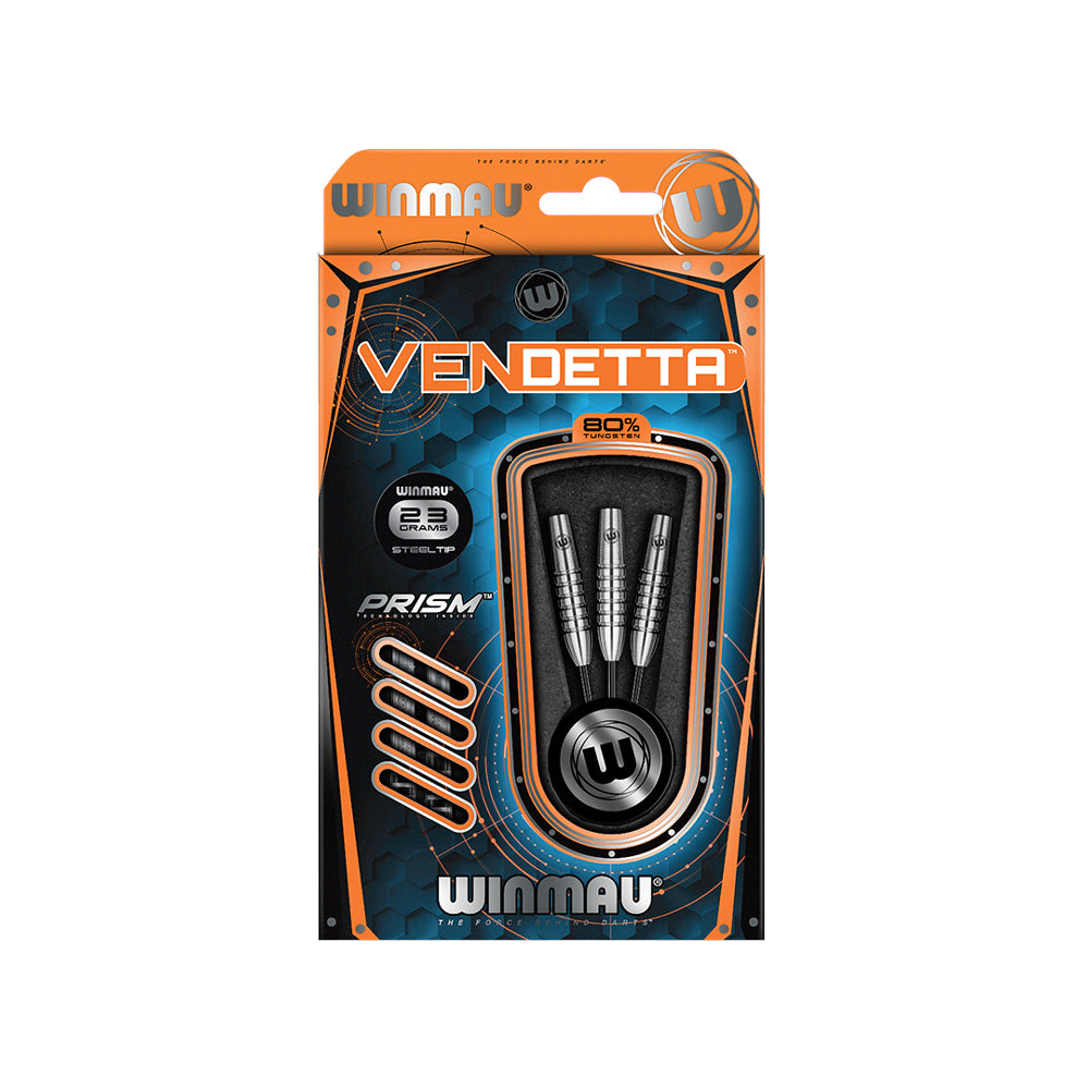 Winmau Vendetta 80% Tungsten Steeltip Darts
