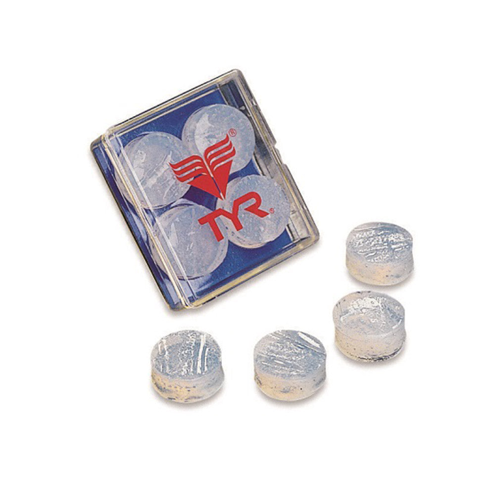 TYR Soft Silicone Swimming Ear Plugs