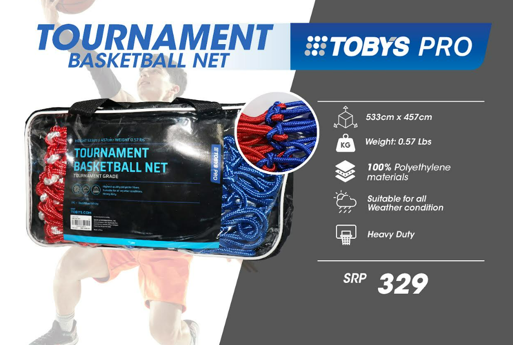 Toby's Pro Professional Basketball Net (1pc)