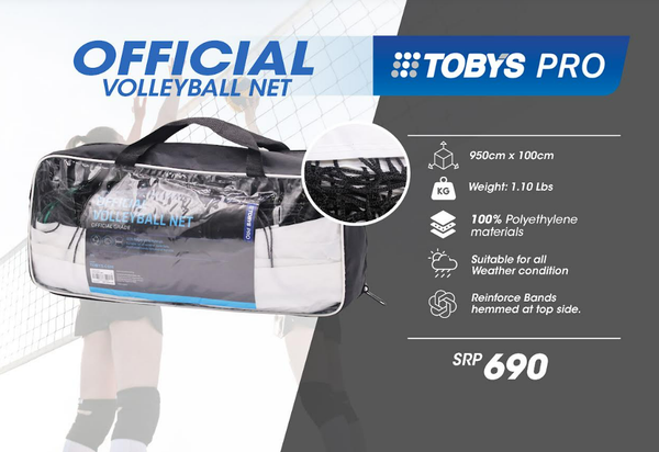 Toby's Pro Volleyball Net