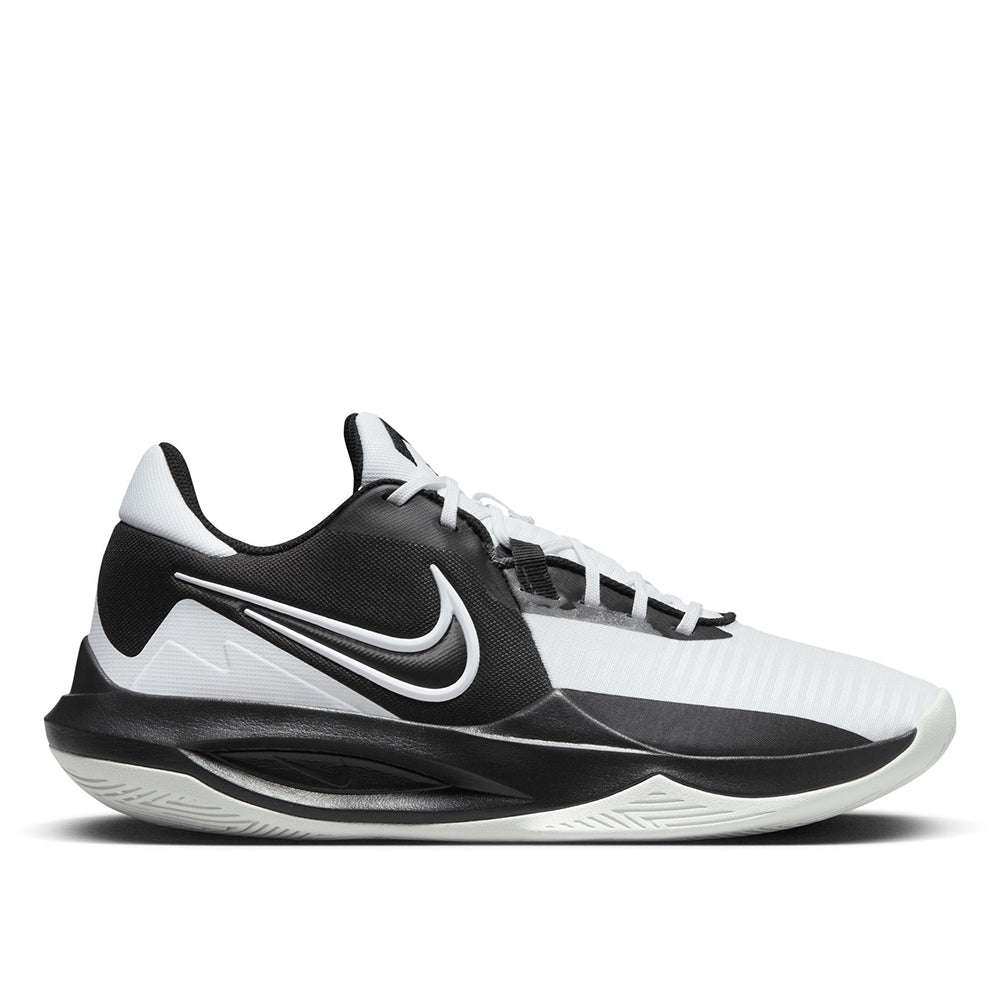 Nike Men's Precision 6 Basketball Shoes Black/Black/White – Toby's