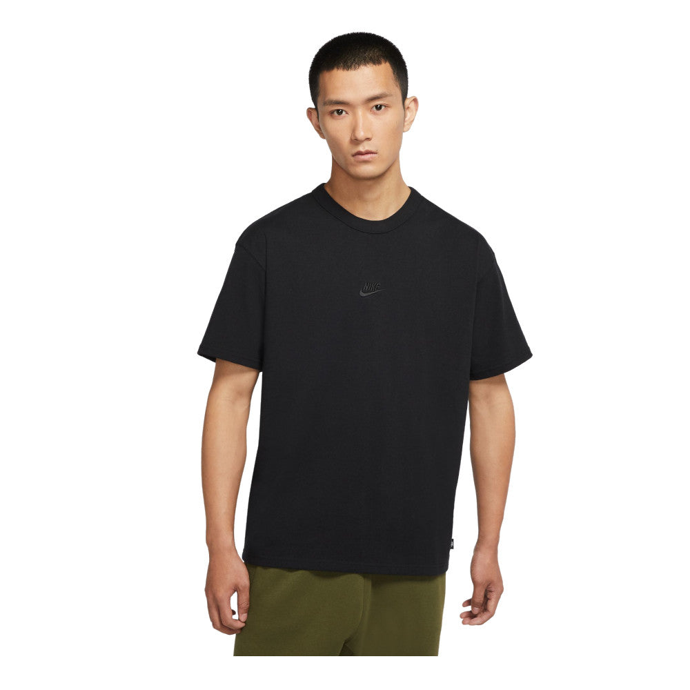 Black nike cheap cotton t shirt