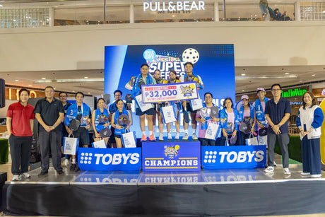 Pickleball Makes a Powerful Debut at SM Megamall as Toby’s Sports Launches First SuperSeries Tournament