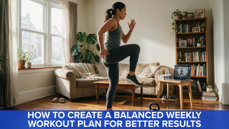 How to Create a Balanced Weekly Workout Plan for Better Results