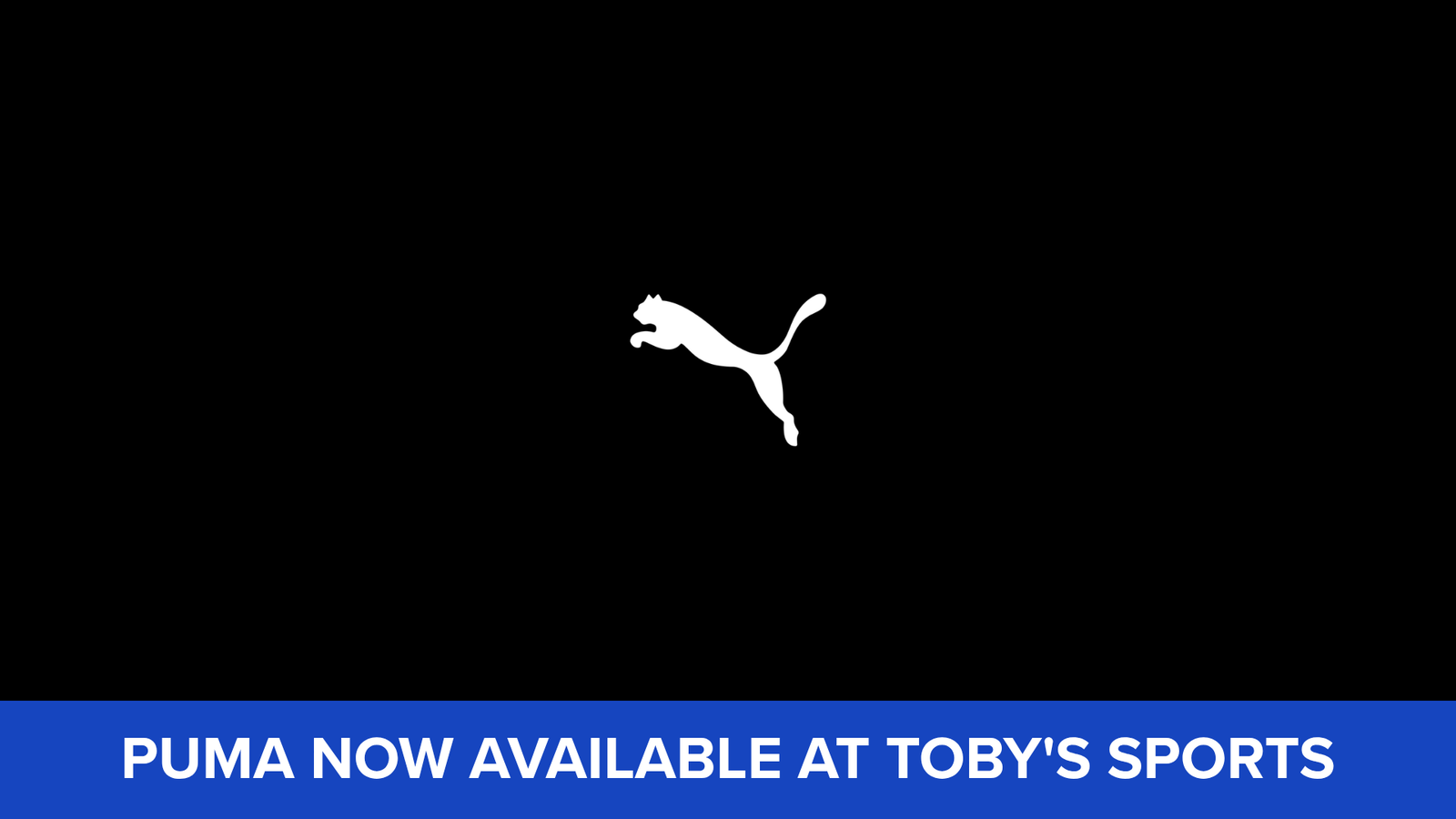 Puma Now Available at Toby's Sports