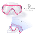 Aquagear M11-S04 Mask & Snorkel Set