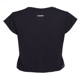 Equipe Women's Crop top with garter Black