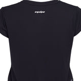 Equipe Women's Crop top with garter Black