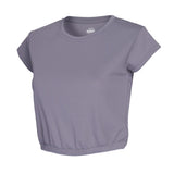 Equipe Women's Crop top with garter Grey
