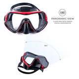 Aquagear M11-S04 Mask & Snorkel Set