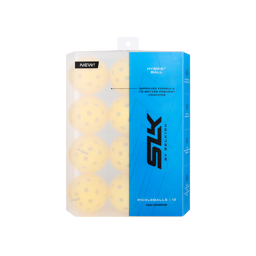 SLK Hybrid+ Pickleball - 12 Pack