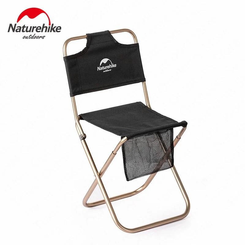 NATUREHIKE MZ01 Foldable Stool with Back