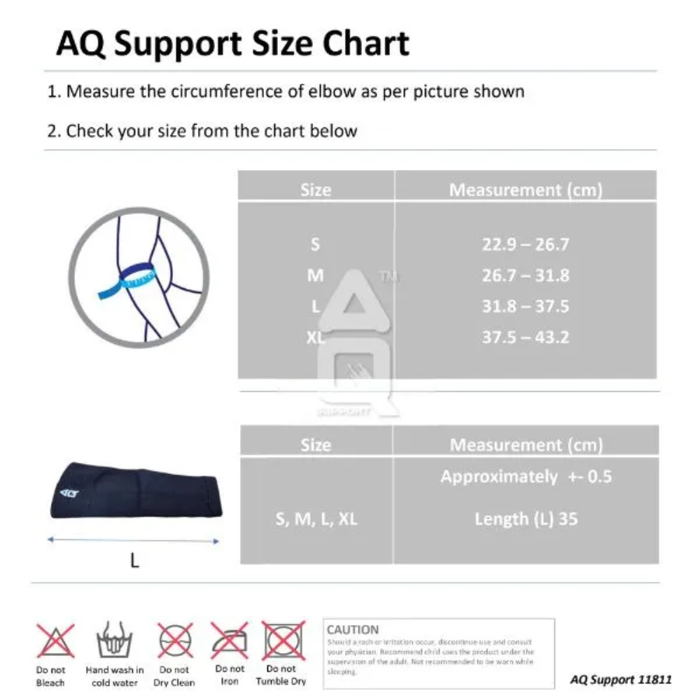 AQ Elastic Elbow Support 11811