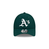New Era 9FORTY Oakland Athletics Premium Felt Dark Green Adjustable Cap