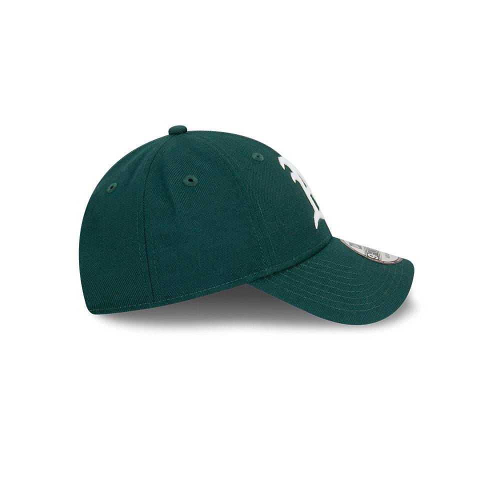 New Era 9FORTY Oakland Athletics Premium Felt Dark Green Adjustable Cap