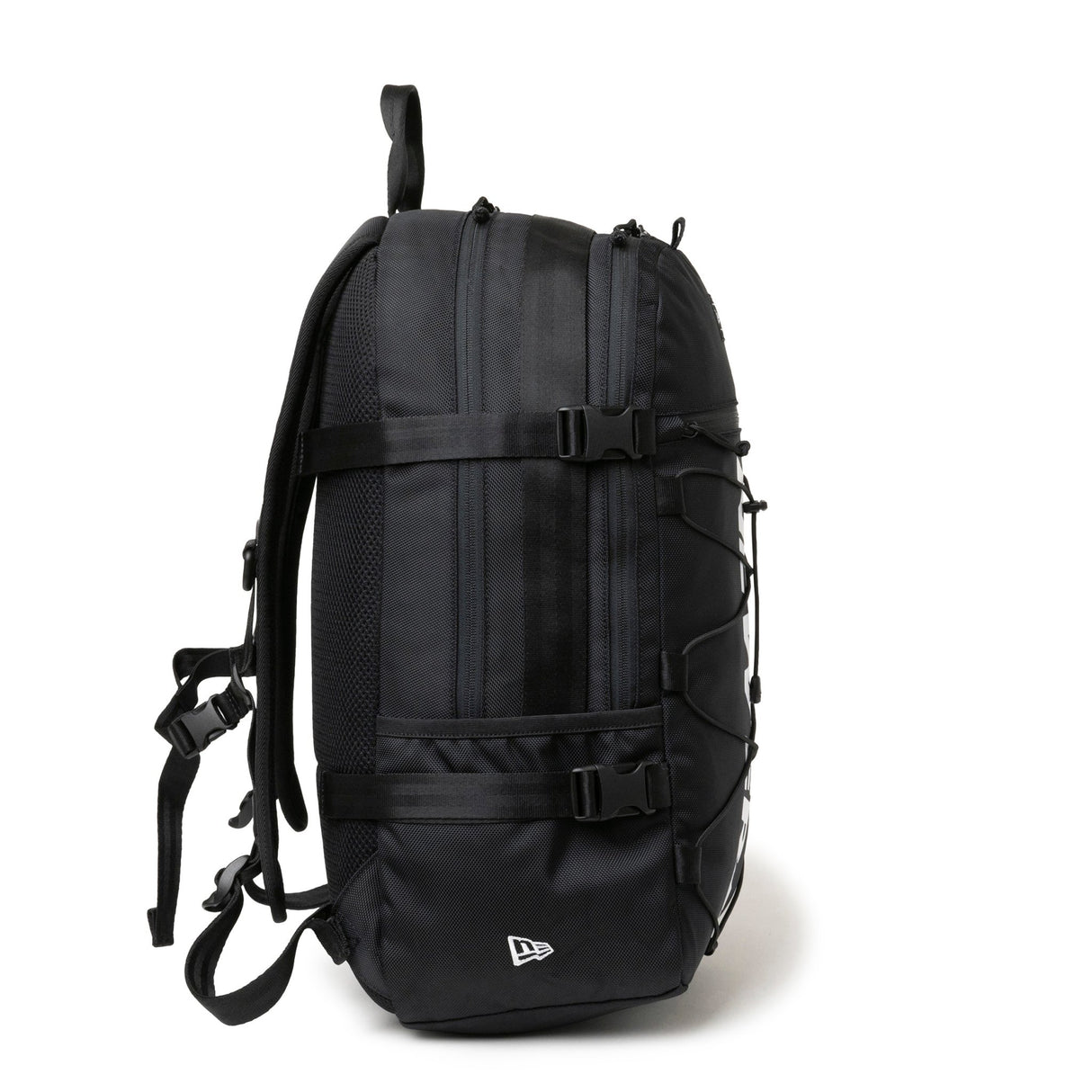 New Era Black 35l Black Printed Logo Carrier Pack