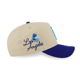 New Era 9FORTYAF Los Angeles Dodgers City Side Patch Vegas Gold Snapback