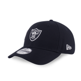 New Era 9FORTY Las Vegas Raiders Mix League Script Black Adjustable Cap