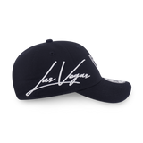 New Era 9FORTY Las Vegas Raiders Mix League Script Black Adjustable Cap