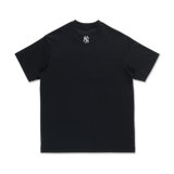 New Era New York Yankees Mix League Script Black Short Sleeve T-Shirt