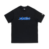 New Era Los Angeles Dodgers Mix League Script Black Short Sleeve T-Shirt