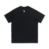 New Era Los Angeles Dodgers Mix League Script Black Short Sleeve T-Shirt