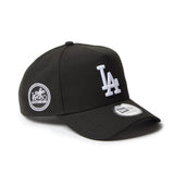 New Era Los Angeles Dodgers Black and White 9FORTY A-Frame Adjustable Cap