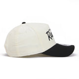 New Era 9FORTY A-Frame Las Vegas Raiders Summer Corduroy Chrome Black Snapback Cap