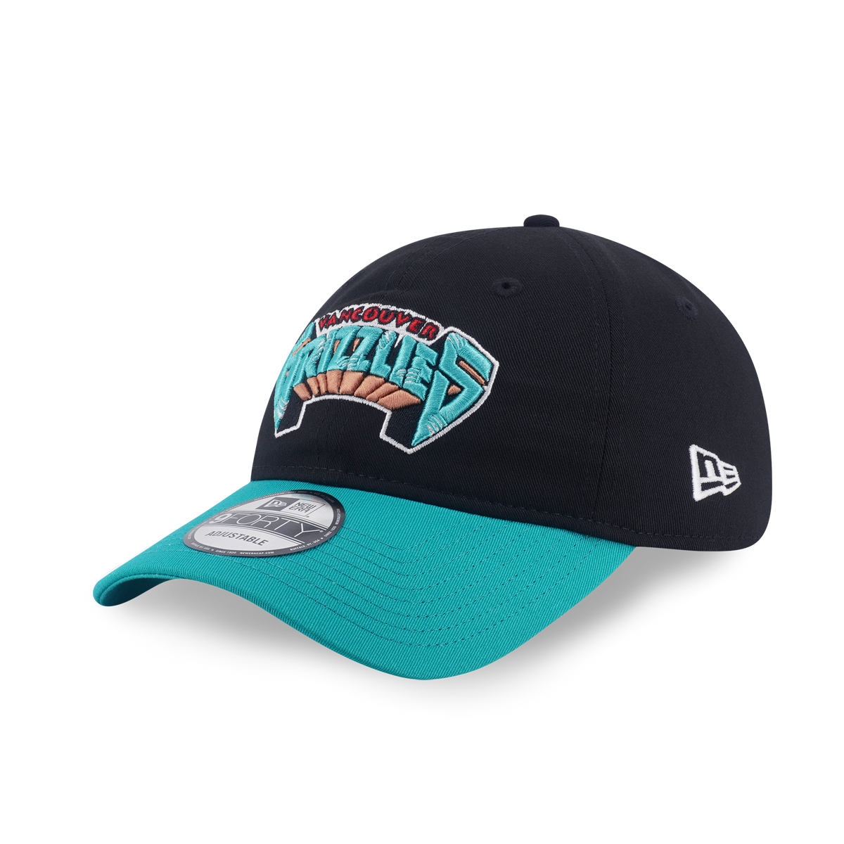 New Era Vancouver Grizzlies Hardwood Classics 2026 9FORTY Unstructured Adjustable Cap