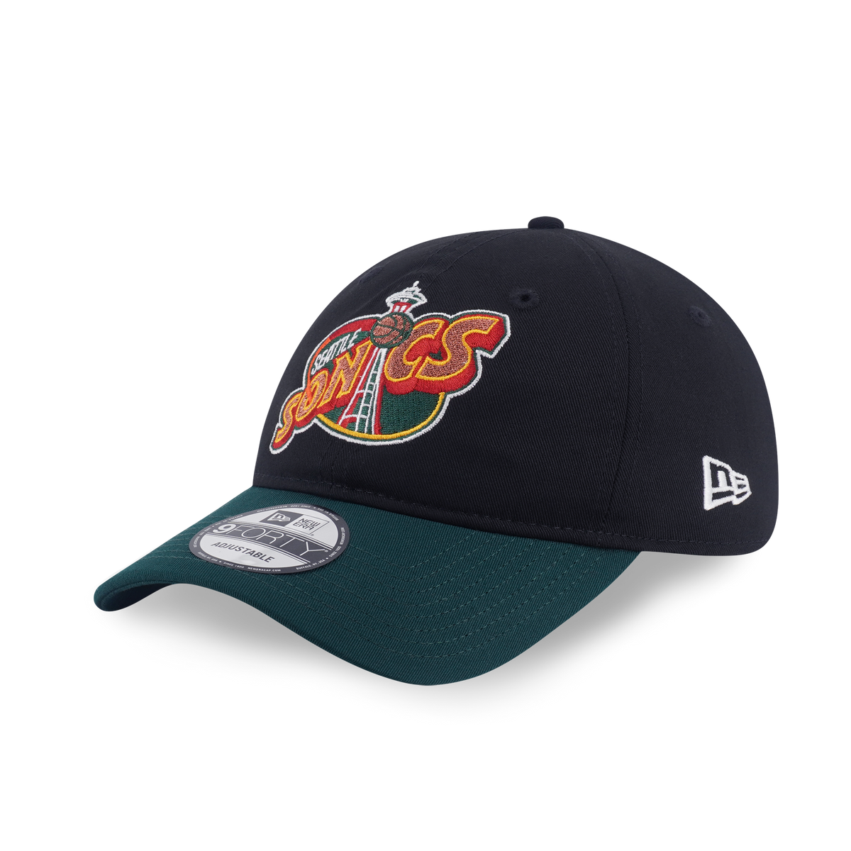 New Era Seattle Supersonics Hardwood Classics 2026 9FORTY Unstructured Adjustable Cap