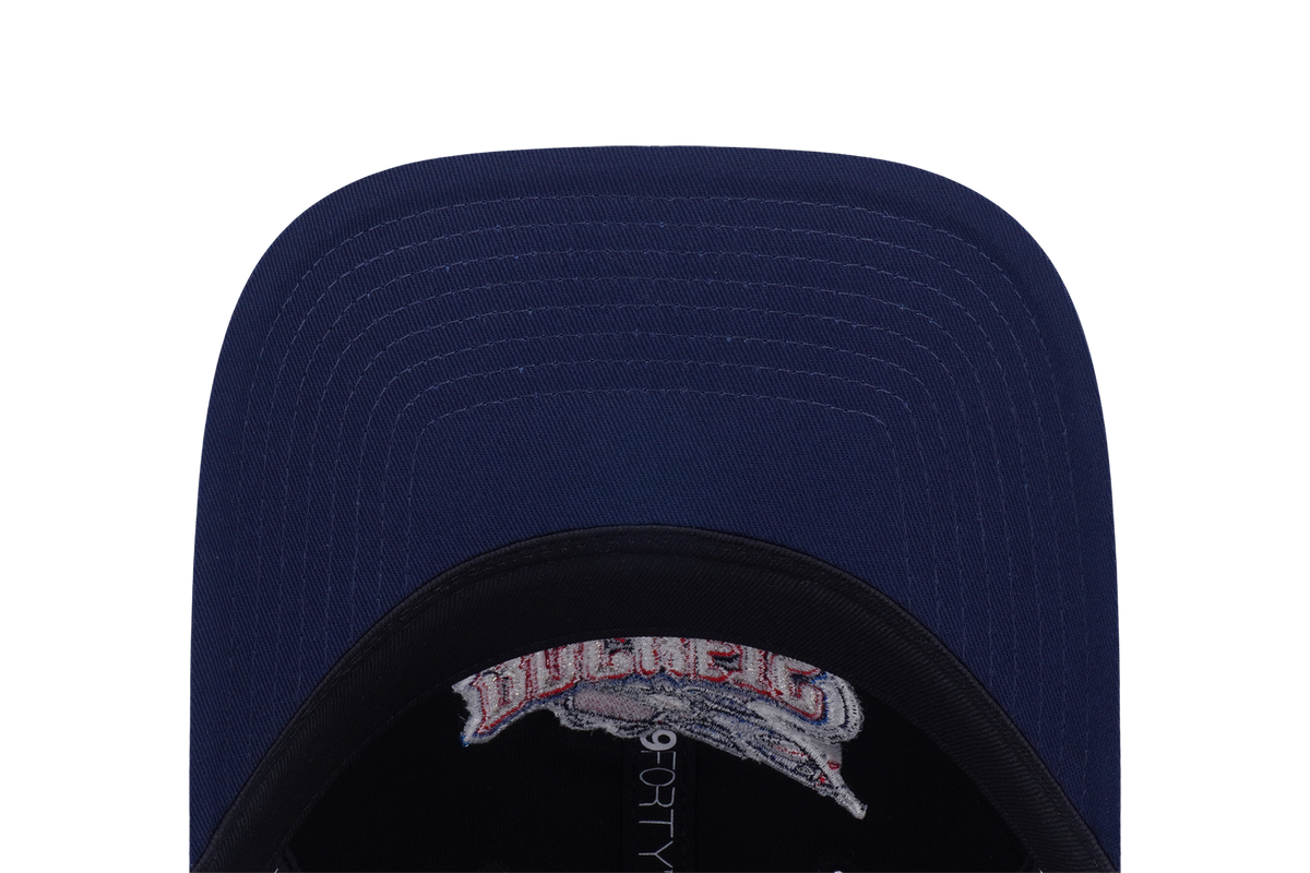 New Era Houston Rockets Hardwood Classics 2026 Black Blue 9FORTY Unstructured Adjustable Cap