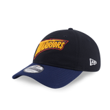 New Era Golden State Warriors Hardwood Classics 2026 Black Blue 9FORTY Unstructured Adjustable Cap