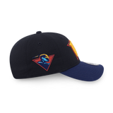 New Era Golden State Warriors Hardwood Classics 2026 Black Blue 9FORTY Unstructured Adjustable Cap