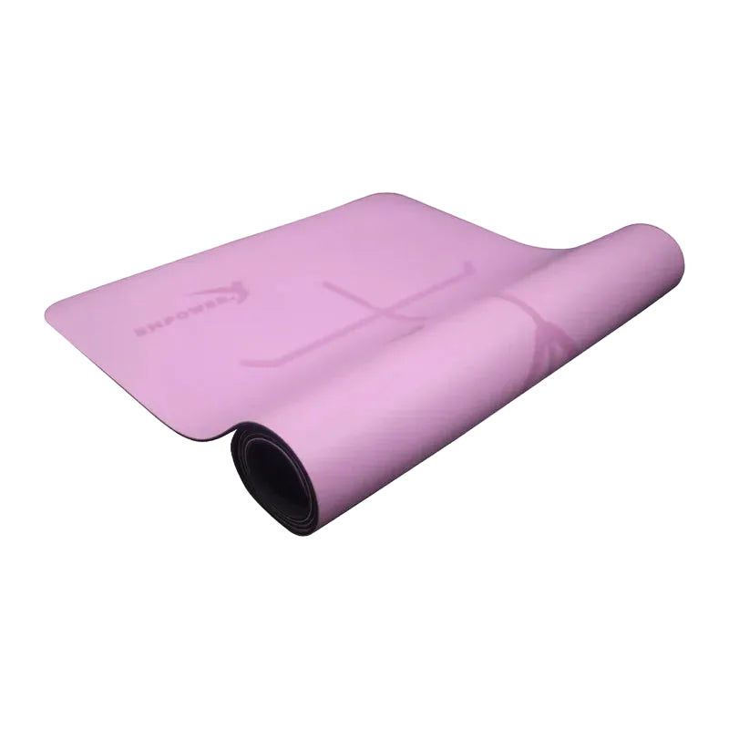 Empower Printed Rubber Yoga Mat