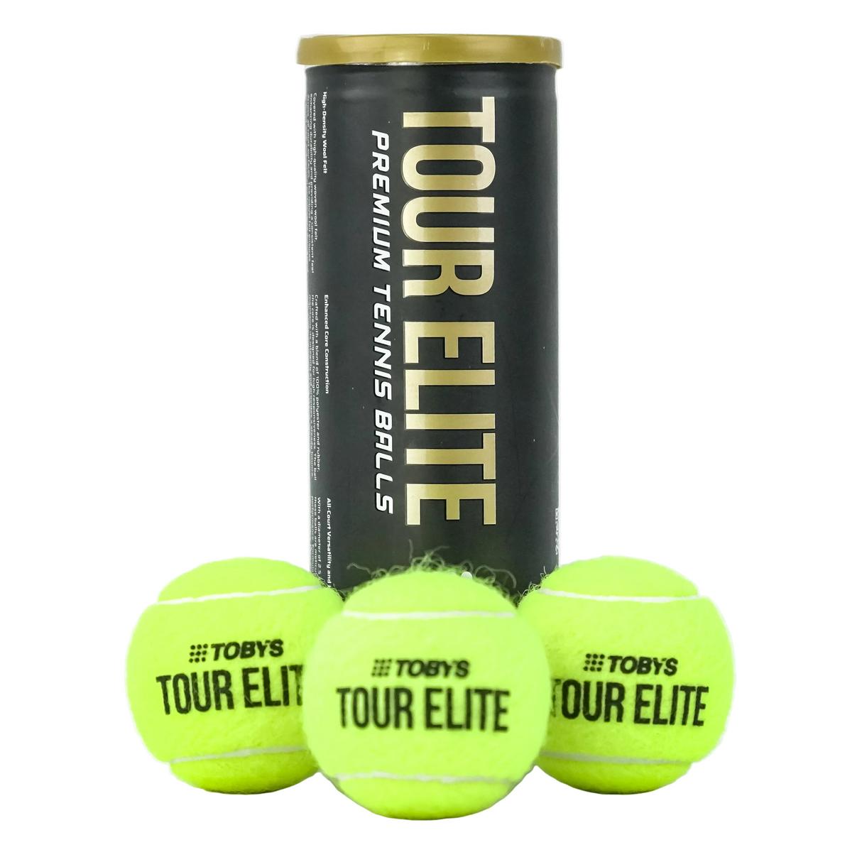 Toby's Pro Tour Elite Tennis Ball (Can of 3)
