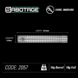Winmau Sabotage 90% Tungsten Alloy Soft Tip Darts