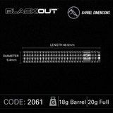 Winmau Blackout 90% Soft Tip Darts