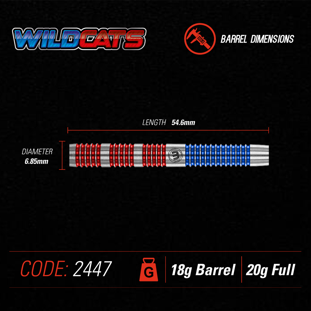 Winmau Wildcats Soft Tip Darts
