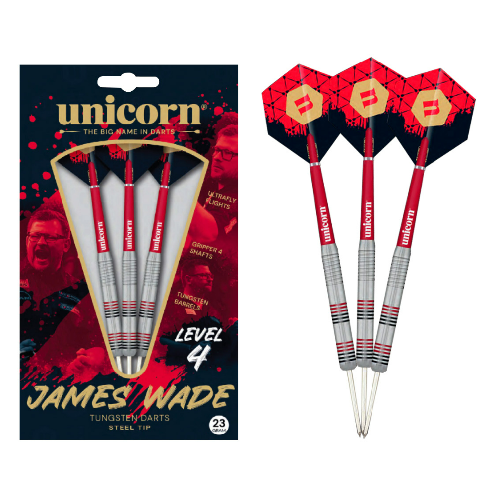 Unicorn SD Level 4 James Wade Tungsten Dart Set