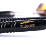 Unicorn Gary Anderson Black Brass Dart Set