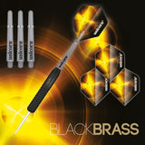 Unicorn Gary Anderson Black Brass Dart Set