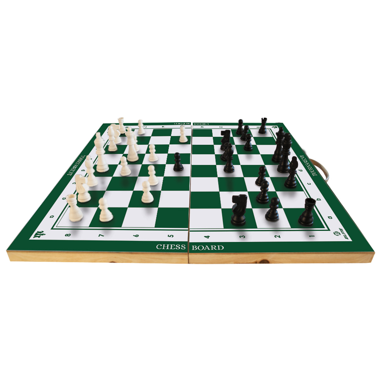 Elite Wooden Chessboard - Tournament