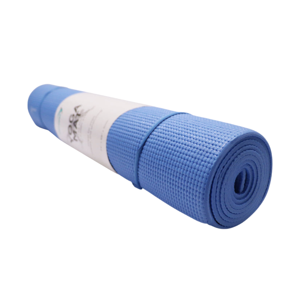Empower Yoga Mat with Strap Pink Blue - Toby's Sports