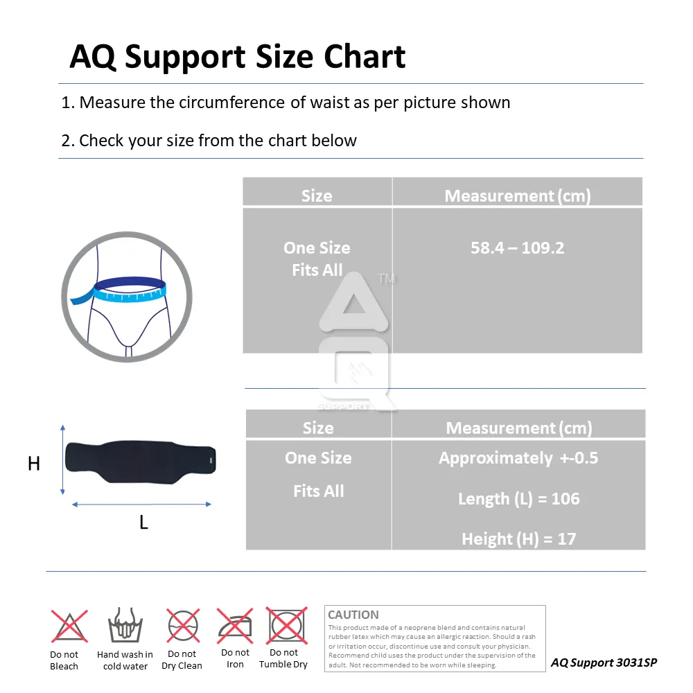 AQ 3031SP Back Support