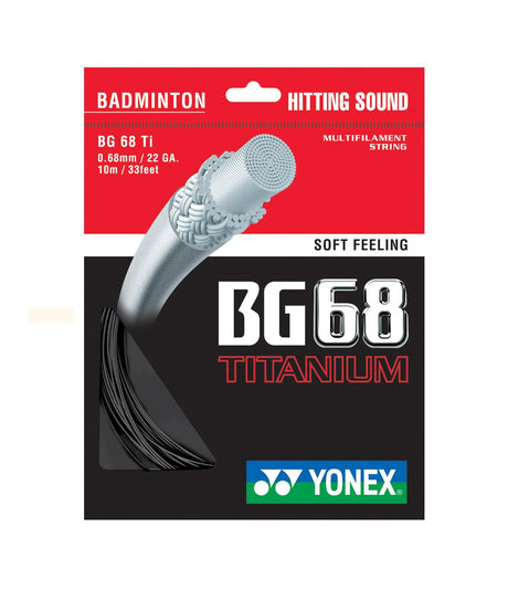 Yonex String BG68 Titanium Badminton String