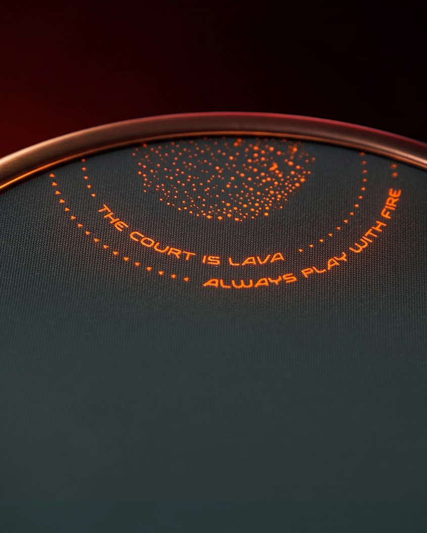 Friday Aura Pro "Eruption" Pickleball Paddle