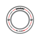 Winmau Plasma Ice Dartboard Light & Grey/White Pro-Line Surround Bundle