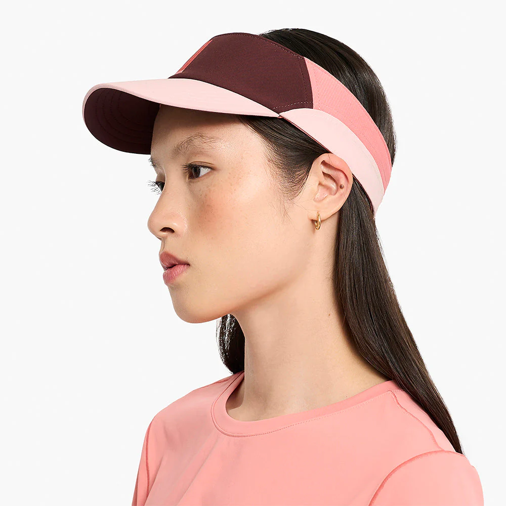 Ciele FSTVISOR SC Comp Iconic VC Darkwine Red Blossom Running Visor