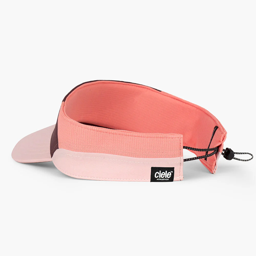 Ciele FSTVISOR SC Comp Iconic VC Darkwine Red Blossom Running Visor