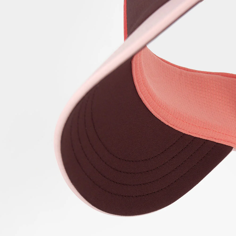 Ciele FSTVISOR SC Comp Iconic VC Darkwine Red Blossom Running Visor